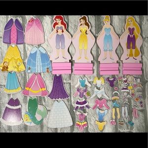 Melissa & Doug Princess Magnets 60 pieces